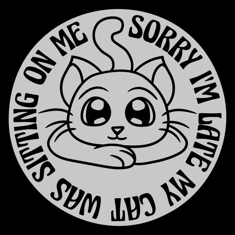 désolé chat était assis