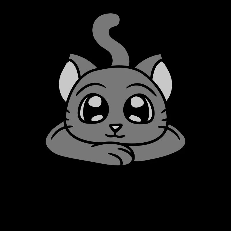 désolé chat était assis