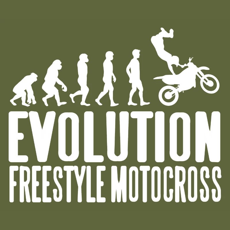 Drôle d’évolution du pilote de motocross freestyle