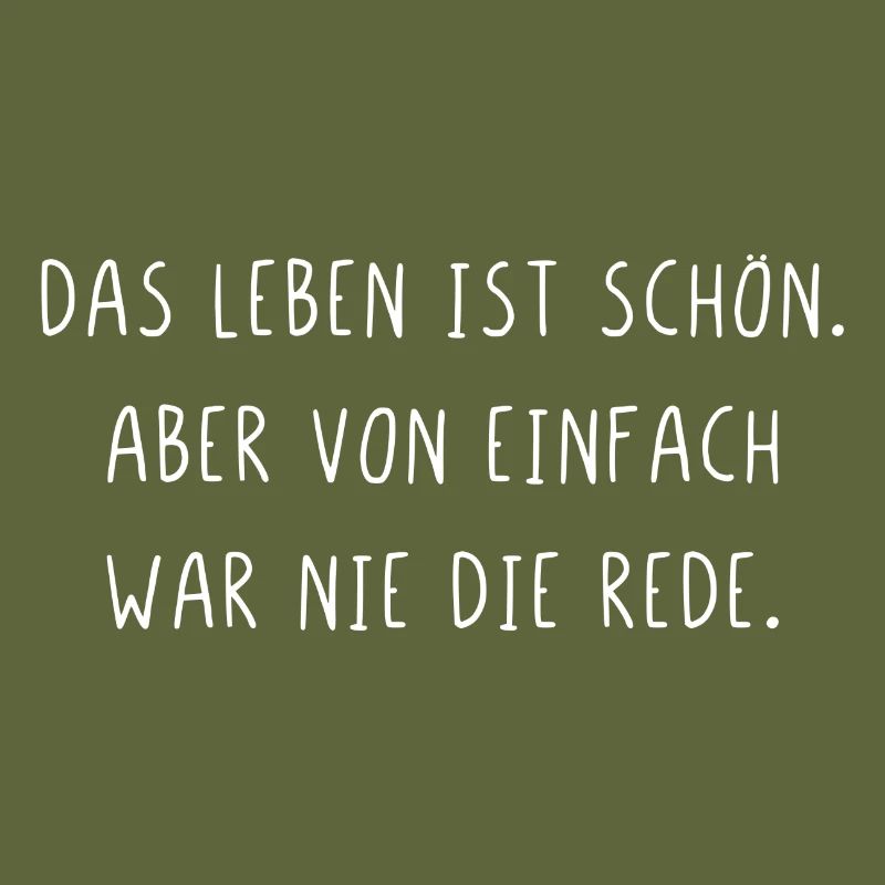 Das Leben ist schön von einfach war nie die Rede