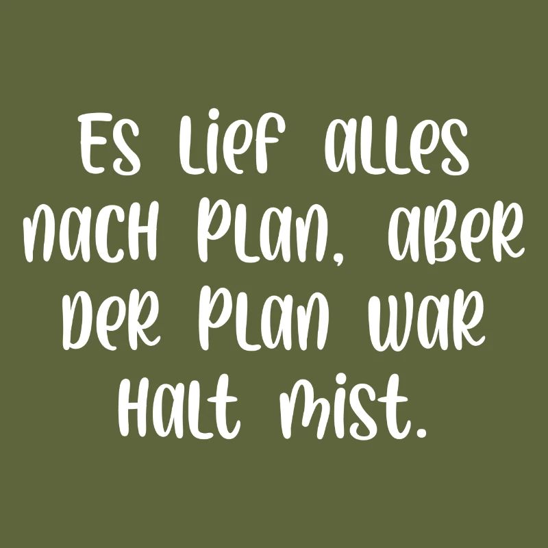 Es lief alles nach Plan aber der Plan war Mist