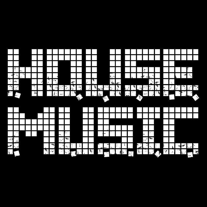 House Music Pixel Retro
