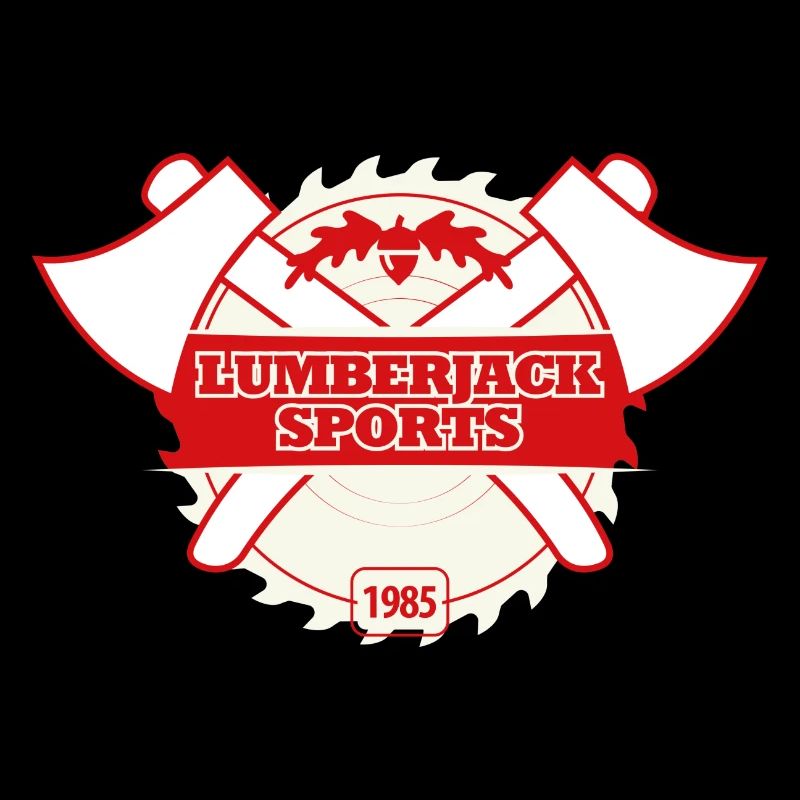 logo du sport de bûcheron