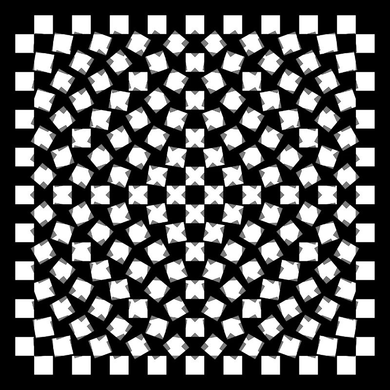 Optical Art - Psycho Chess