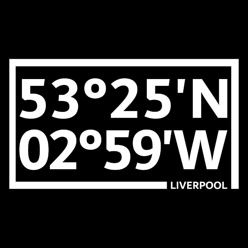 Coordonnées de Liverpool