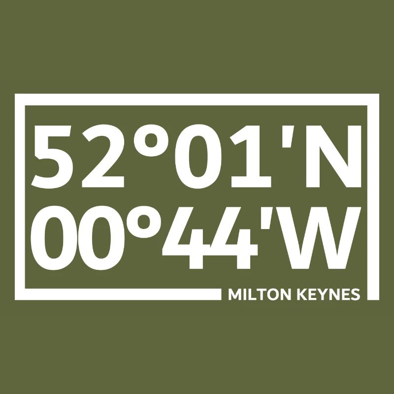 Milton Keynes coordinates