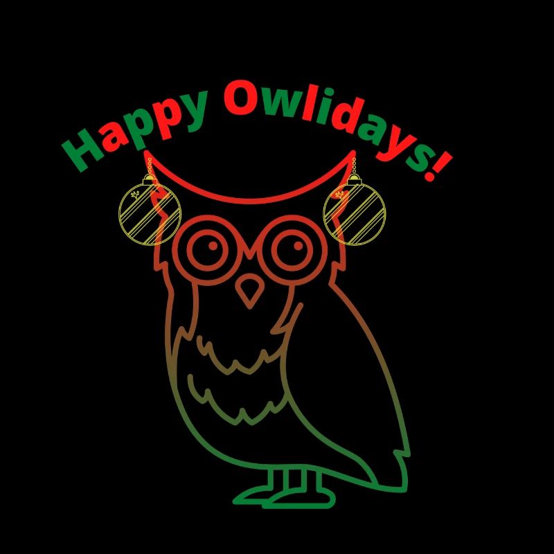 Pull de Noël | Happy Owlidays