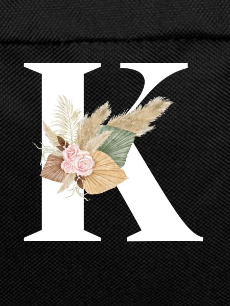 flowery letter K