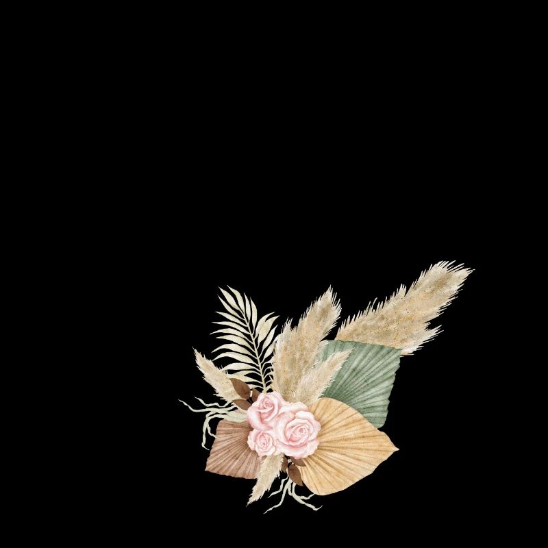 Buchstabe V Blumen