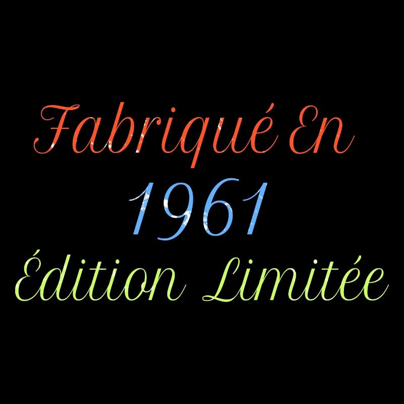 Rétro Fabriqué En 1961 Édition Limitée Présente