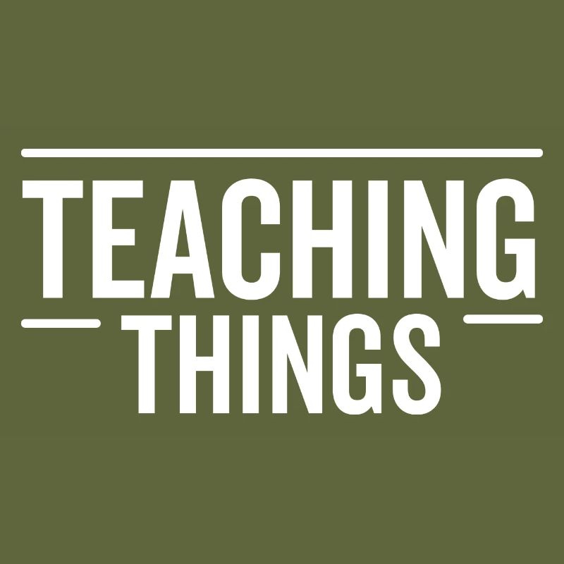 Teaching Things