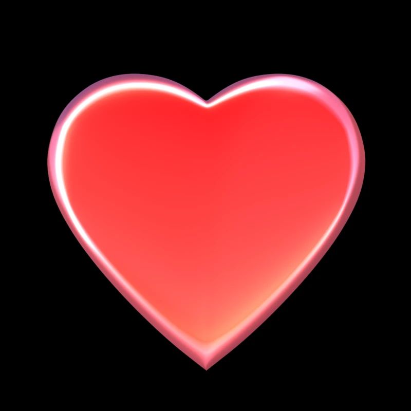 Red 3D Heart