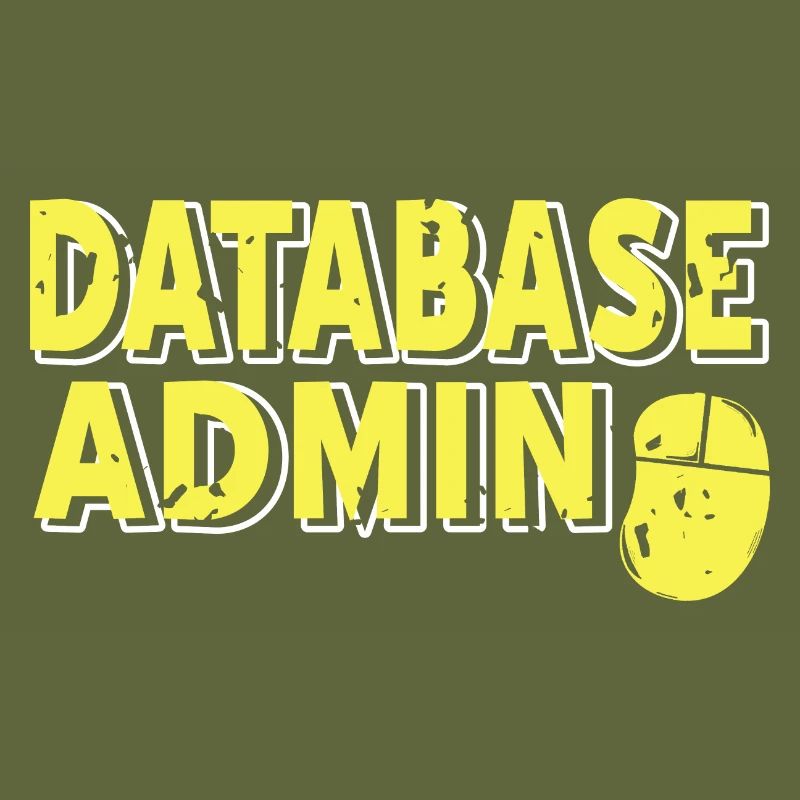 Retro Vintage DATABASE Admin Awesome Designs