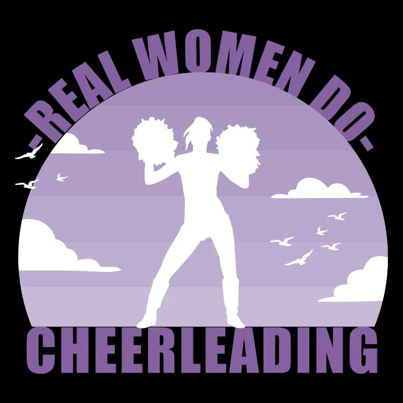 Cheerleading Cheerleader Mädchen Pompons Geschenk