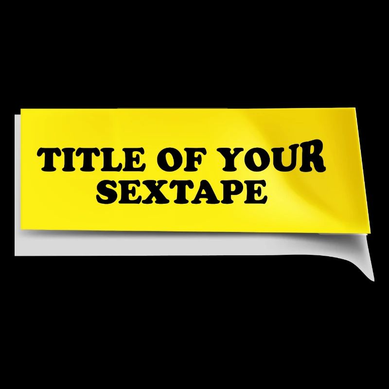 Titre de votre design post-it de sextape