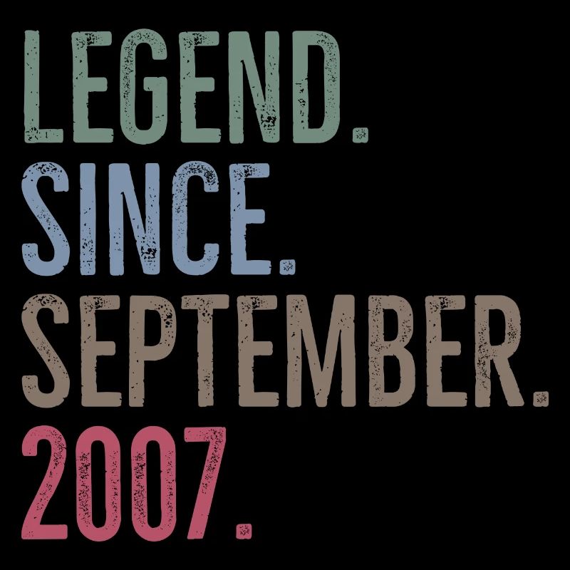 Legend Since September 2007