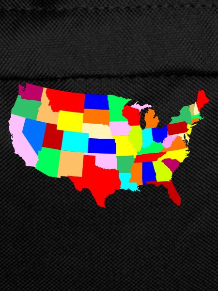 USA Patchwork Map