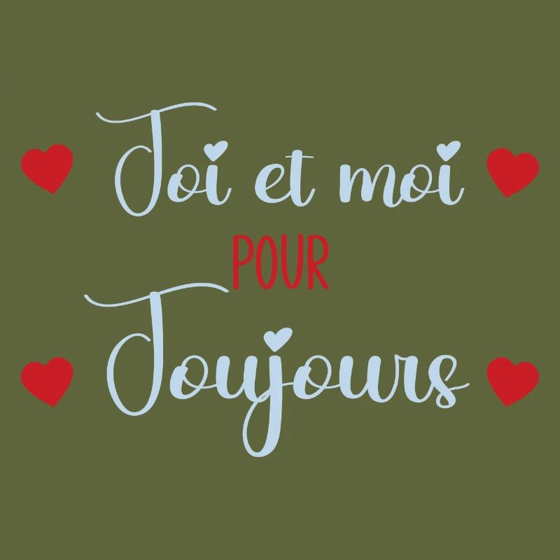 Toi Et Moi Pour Toujours Idée Cadeau St Valentin