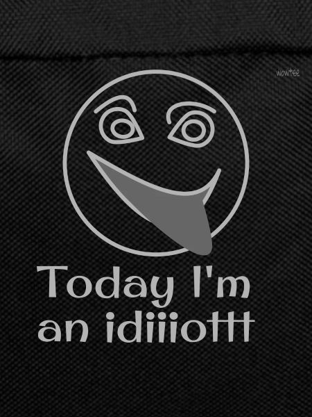 Idiotic emoticon