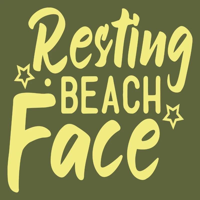 Resting Beach Face