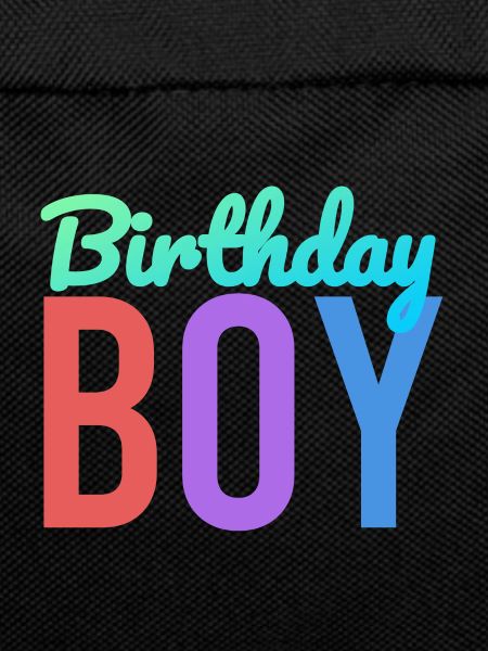 Birthday boy