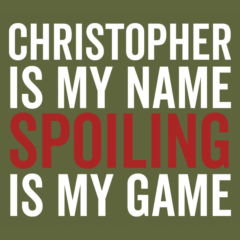 Christopher est mon nom Spoiling est mon jeu