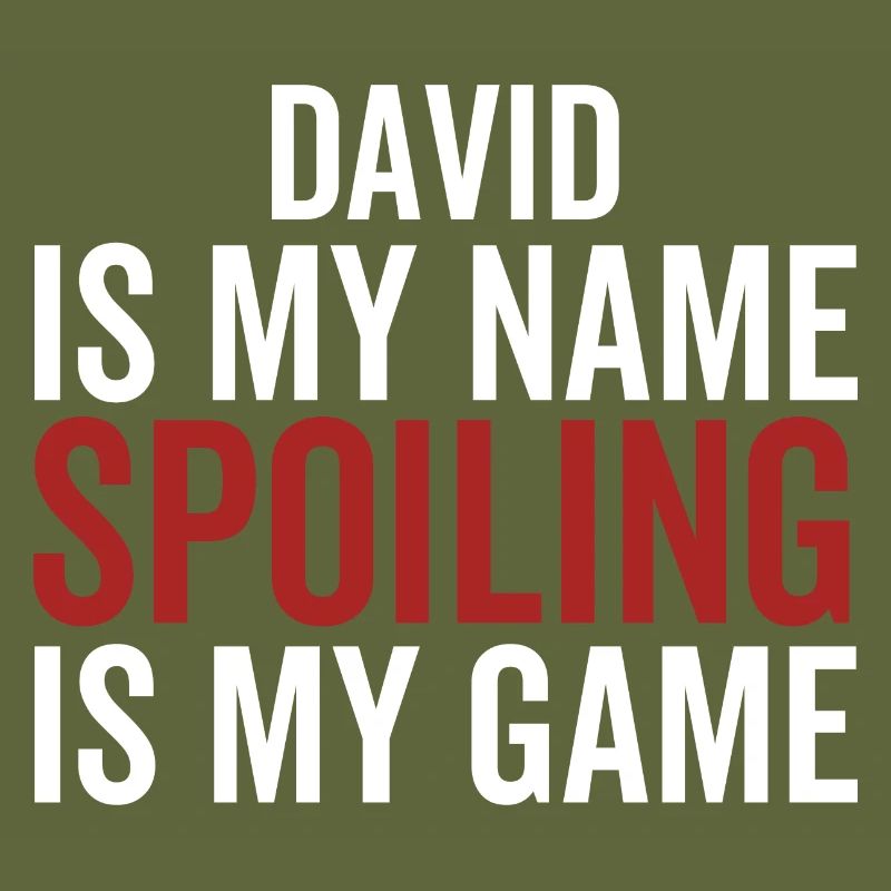 David est mon nom Spoiling est mon jeu
