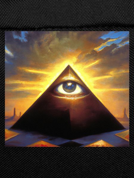 Illuminati Eye in Pyramid