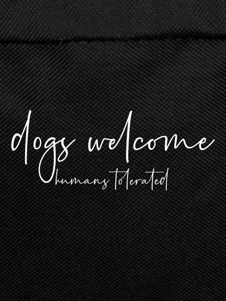 Dogs welcome humans tolerated