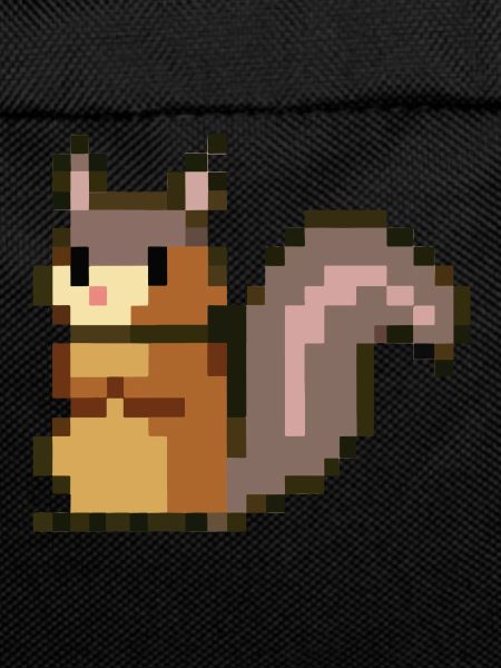 Squirrel Pixel Art Gift Idea