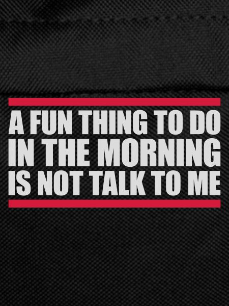 not talk to me