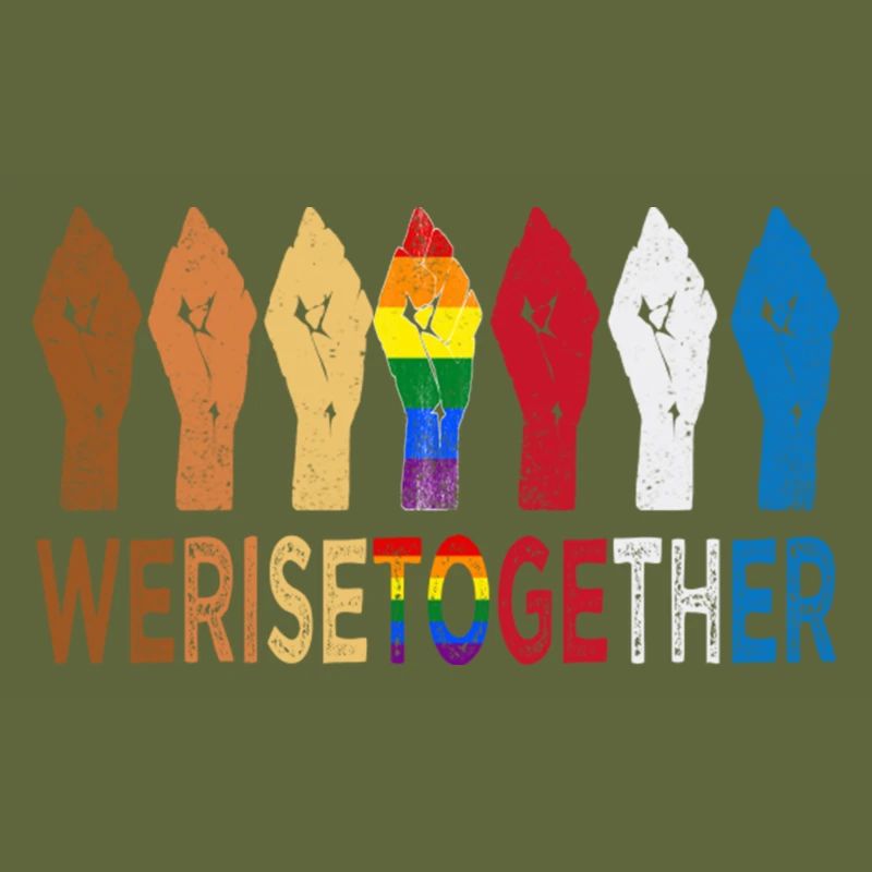 Lgbtq Werisetogether Flag