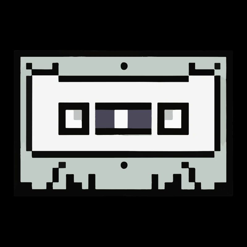 Cassette Idée cadeau rétro pixélisée