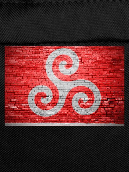 Triskele BDSM Brick Wall Graffiti