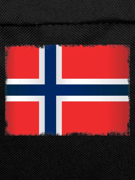 Grunge Flag of Norway