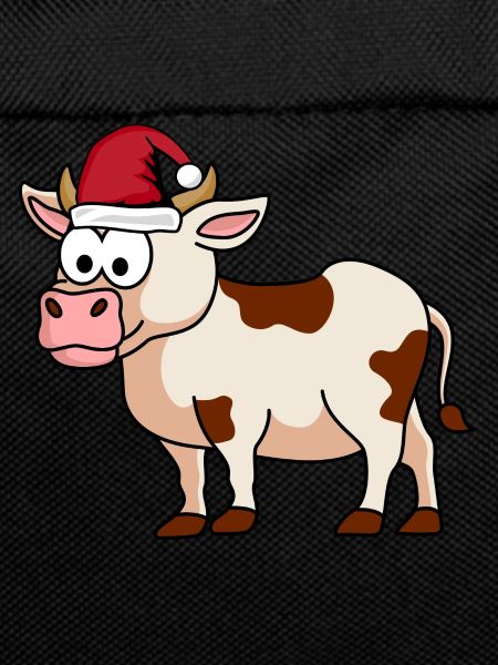 Cow Comic Christmas