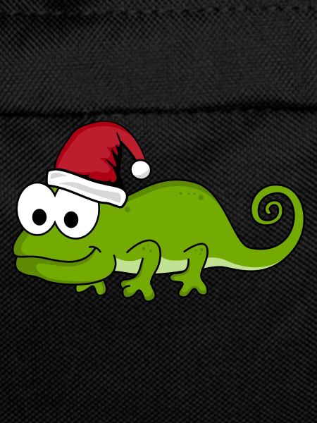 Caméléon Comic Christmas