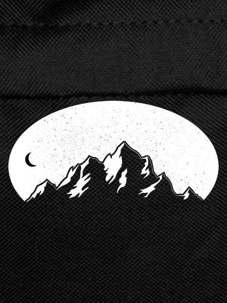 Wanderer Bergdesign