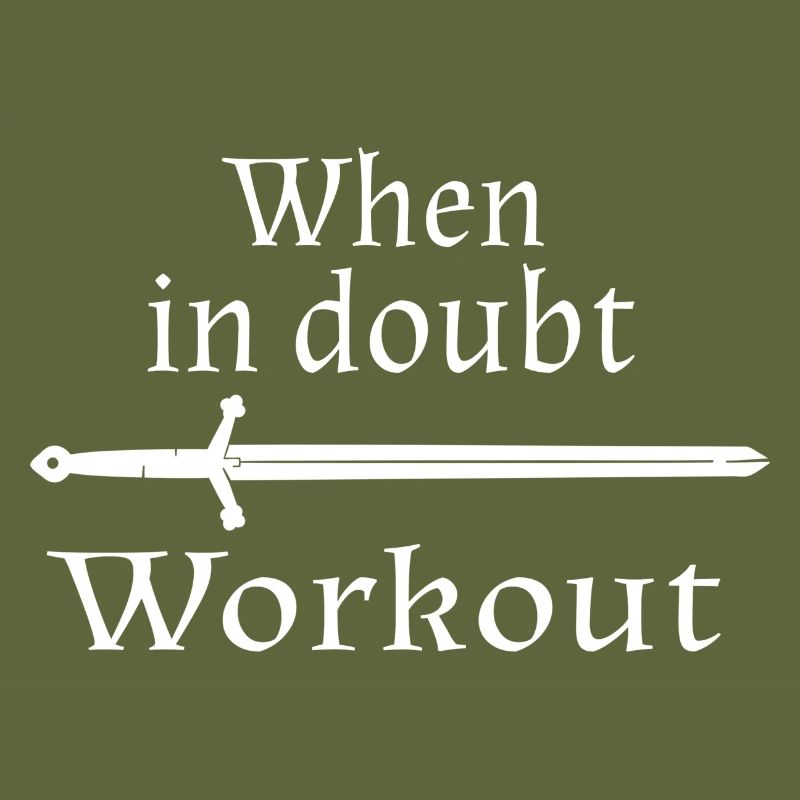 when in doubt - workout weiß