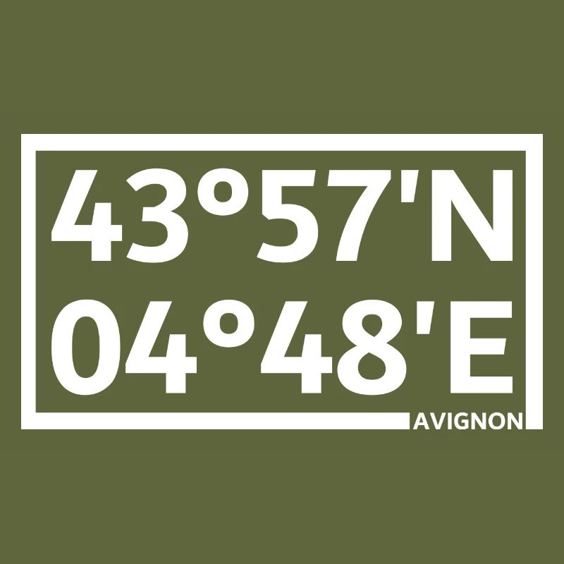 Avignon coordinates