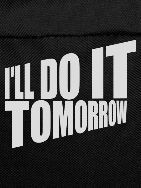 do it tomorrow quote