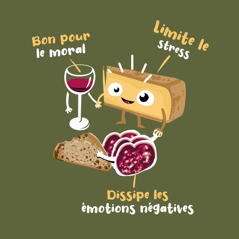 vin comté saucisson