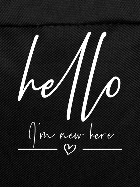 Hello in the new here