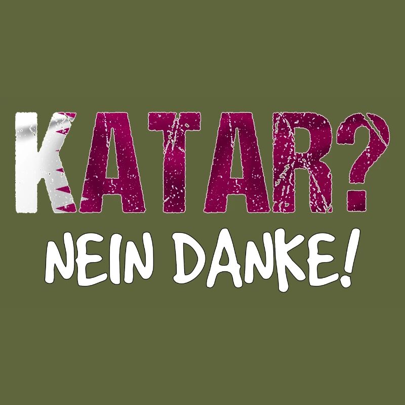 Katar Boykott Spruch Geschenk