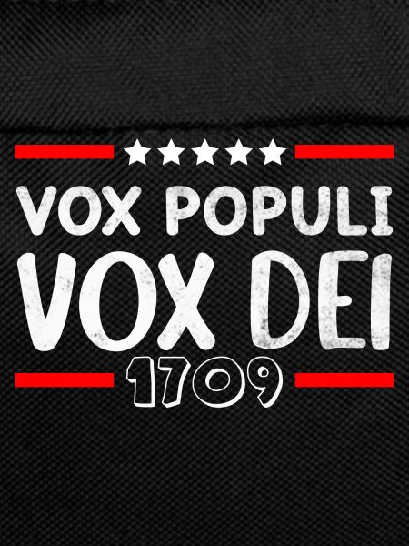 VOX POPULI VOX DEI 1709