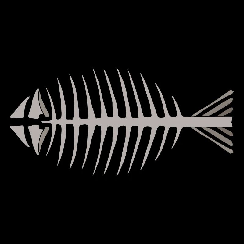 Fish skeleton