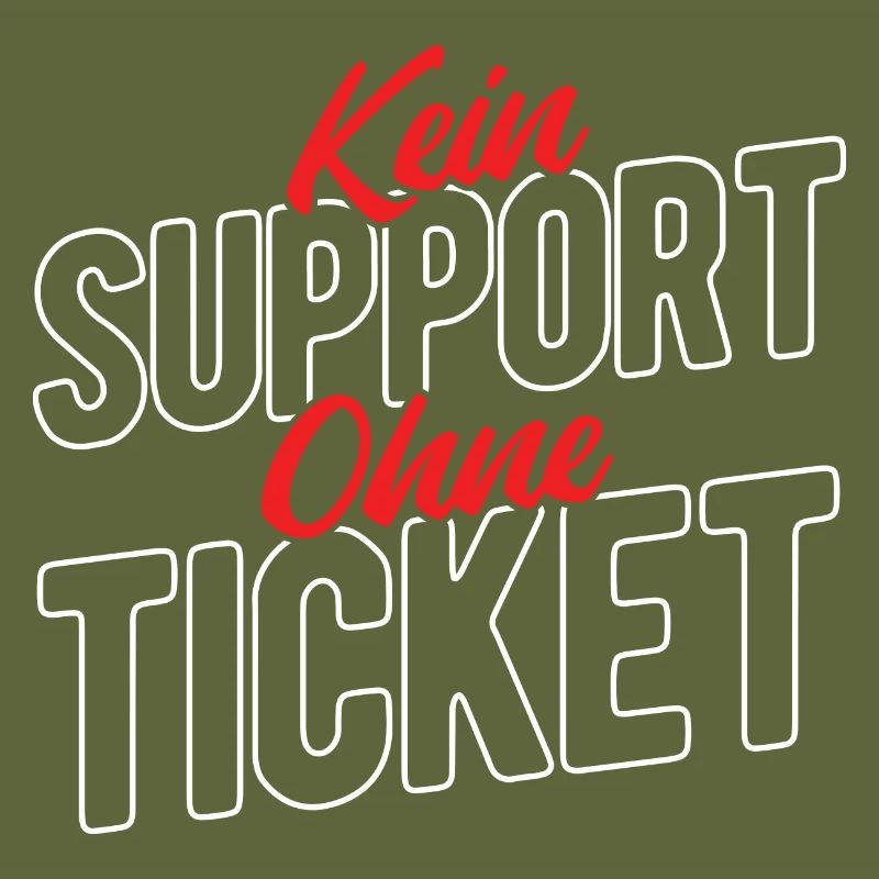Kein Support Ohne Ticket - Kundenservice Programmi