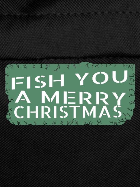 animals fishing rod christmas tree