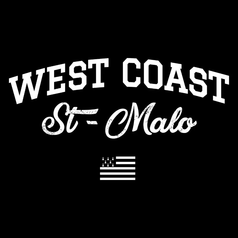WEST COAST St Malo drapeau breton