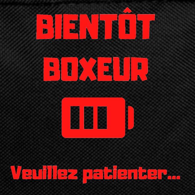 BIENTOT BOXEUR ROUGE